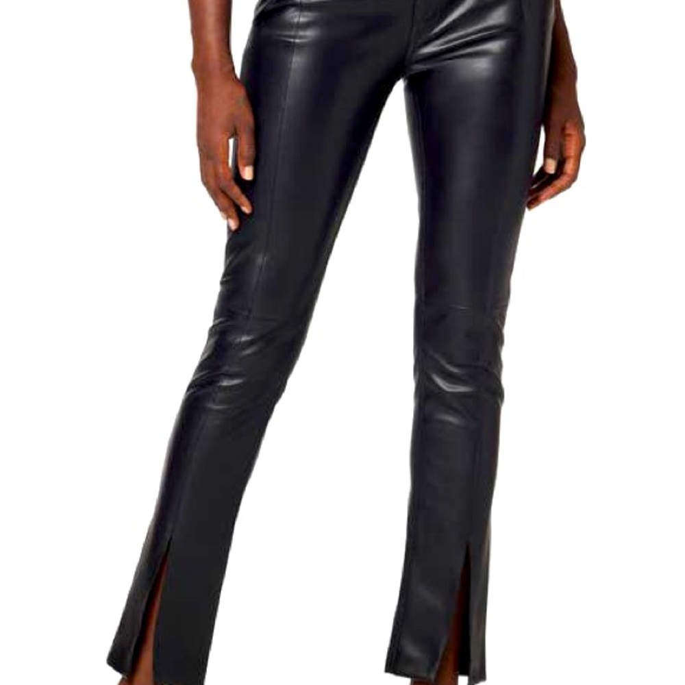 Hidden leather pants